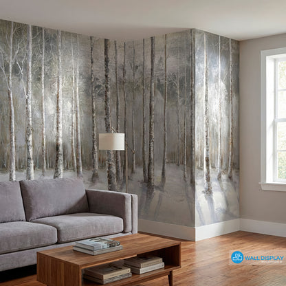 Silver Birch Forest Wall paper in Dubai, Abu dhabi and All UAE