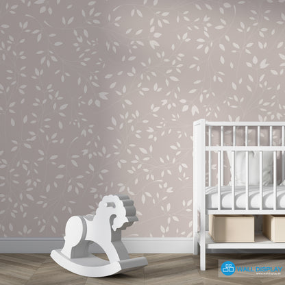 Soft Petals - Floral Wallpaper walldisplay wallpaper-dubai