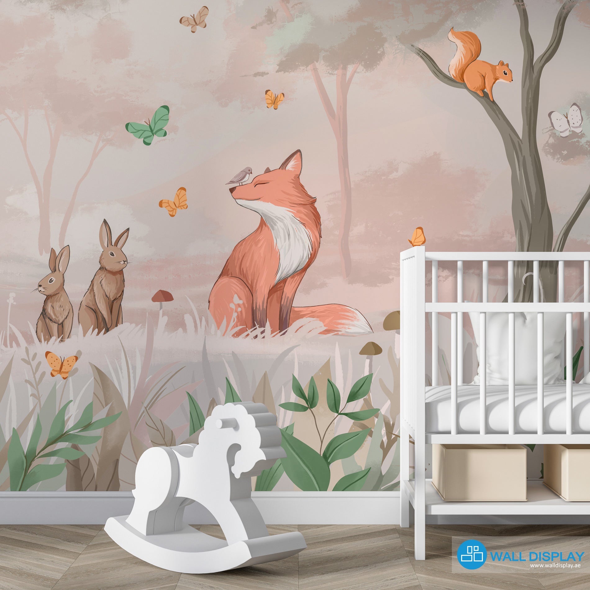 Springtime Kids Wallpaper in dubai, Abu Dhabi and all UAE