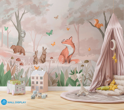 Springtime Kids Wallpaper in dubai, Abu Dhabi and all UAE