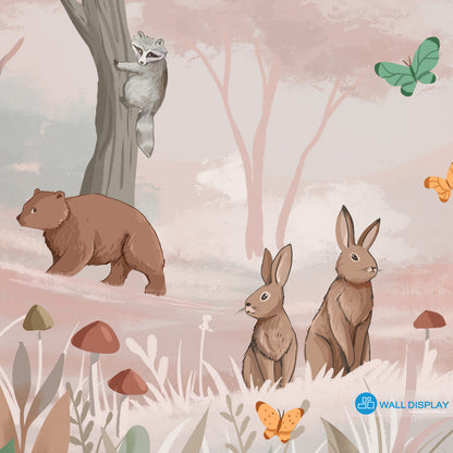 Springtime Kids Wallpaper in dubai, Abu Dhabi and all UAE