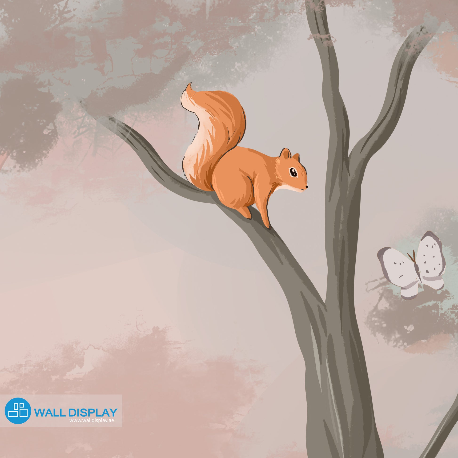 Springtime Kids Wallpaper in dubai, Abu Dhabi and all UAE
