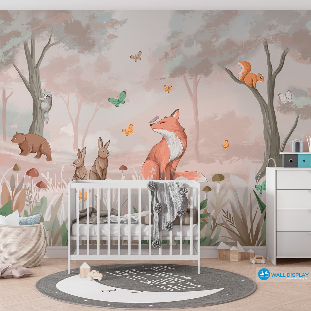 Springtime Kids Wallpaper in dubai, Abu Dhabi and all UAE