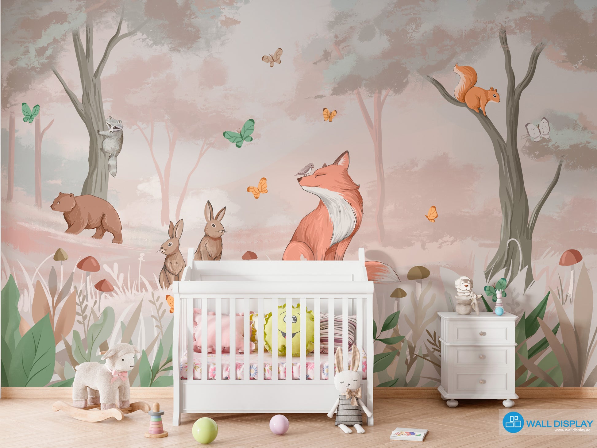 Springtime Kids Wallpaper in dubai, Abu Dhabi and all UAE