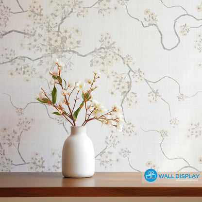 Subtle Spring Floral Wallpaper