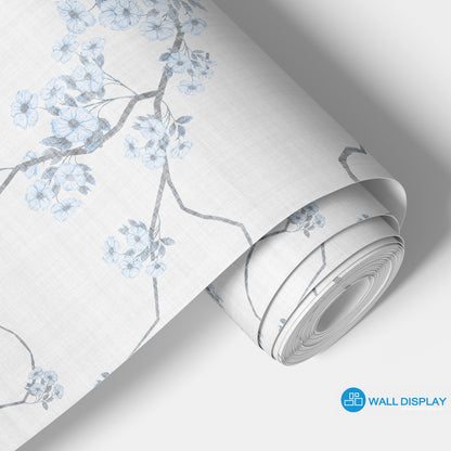 Subtle Spring Floral Wallpaper