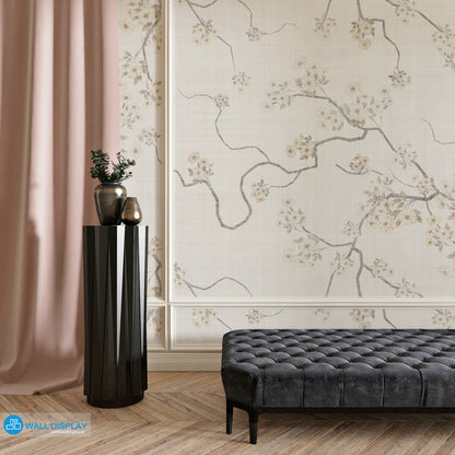 Subtle Spring Floral Wallpaper