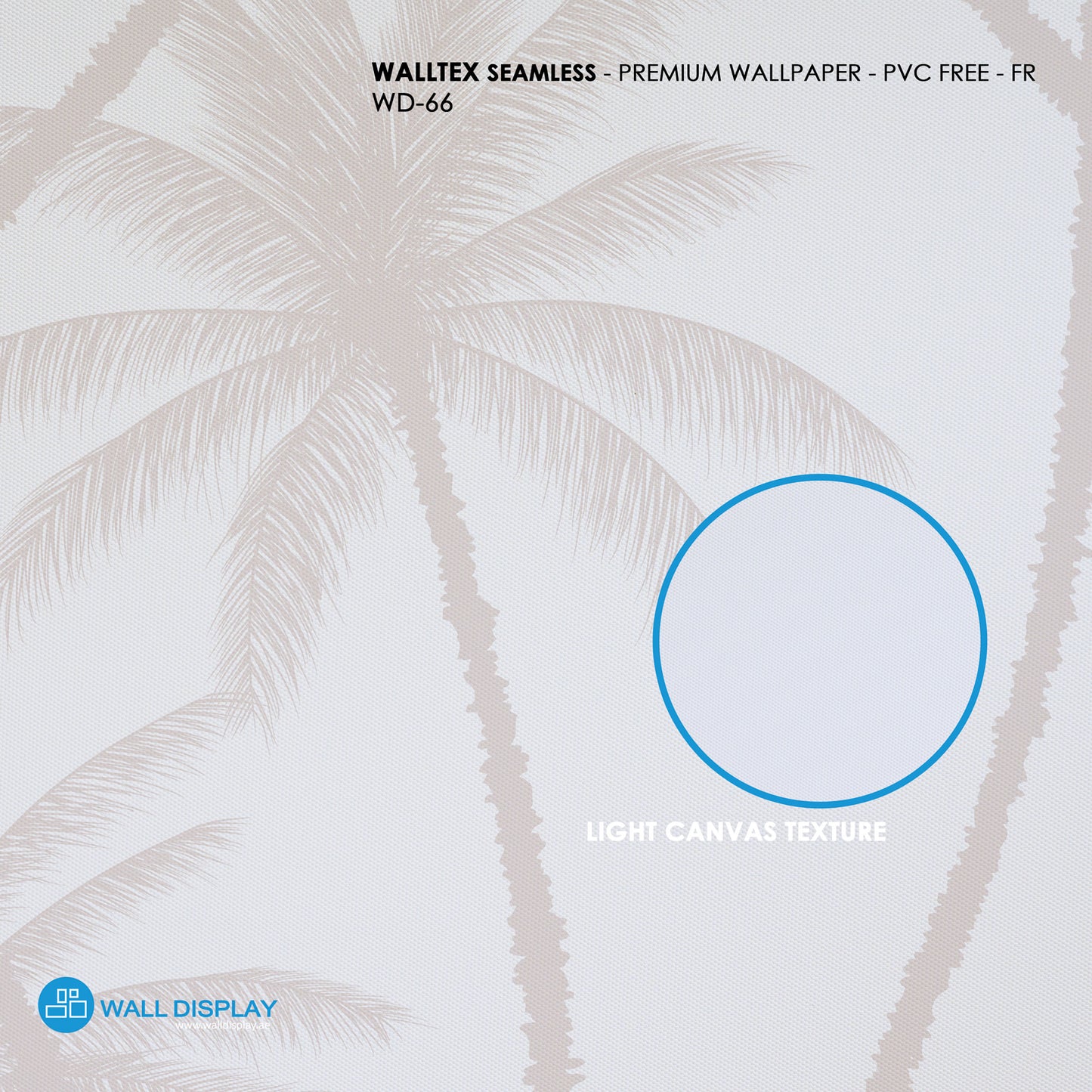 Swaying Palms Pattern Seamless Wallpaper