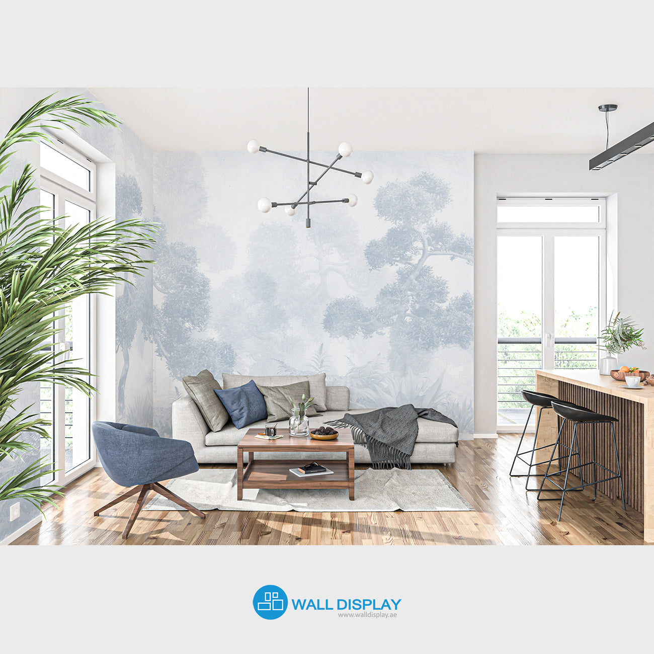 Woodland Vintage Wall Mural in Dubai, Abu dhabi and All UAE