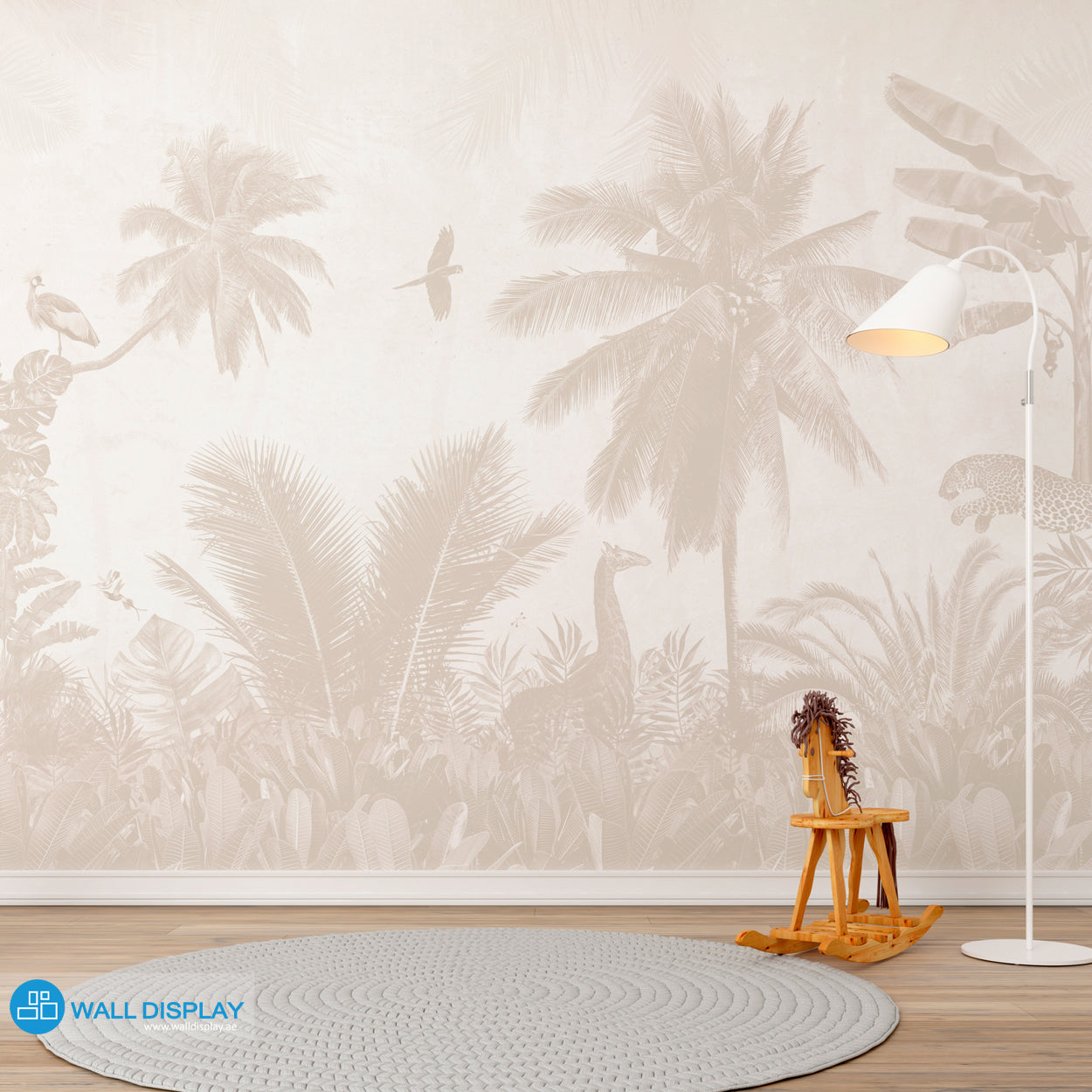 Tropical Oasis - Wall Mural in Dubai, Abu Dhabi and all UAE