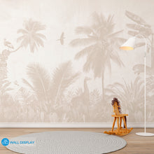 Load image into Gallery viewer, Tropical Oasis - Wall Mural in Dubai, Abu Dhabi and all UAE
