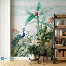 Load image into Gallery viewer, Tropical Breeze Wall Mural in Dubai, Abu Dhabi and all UAE
