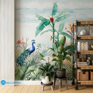 Tropical Breeze Wall Mural in Dubai, Abu Dhabi and all UAE