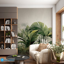 Load image into Gallery viewer, Tropical Watercolor - Wall Mural in dubai, Abu Dhabi and all UAE
