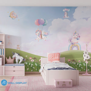 Unicorn Dreams - Kids Wallpaper walldisplay wallpaper-dubai