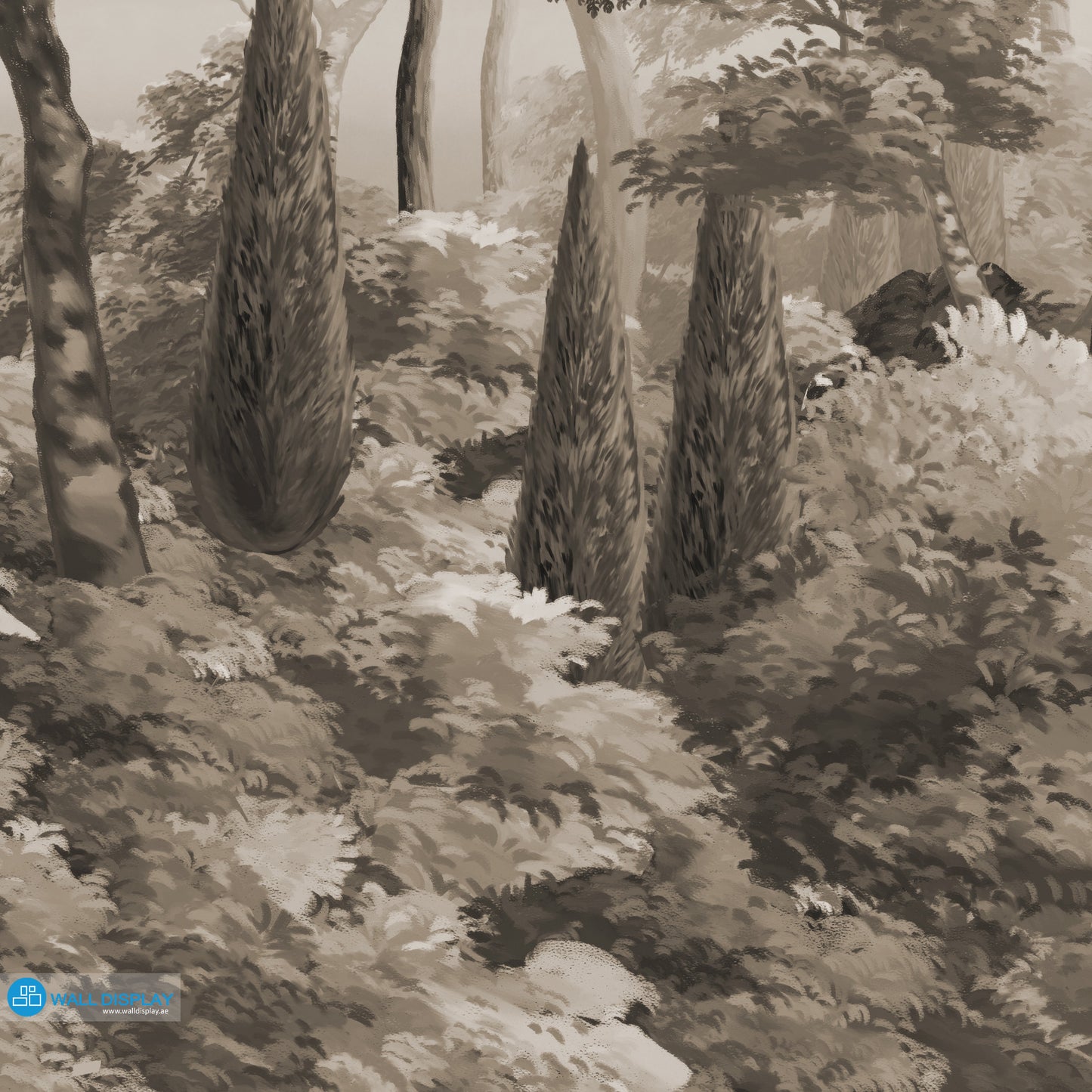 Velvet Forest Wall Mural in Dubai, Abu Dhabi and all UAE