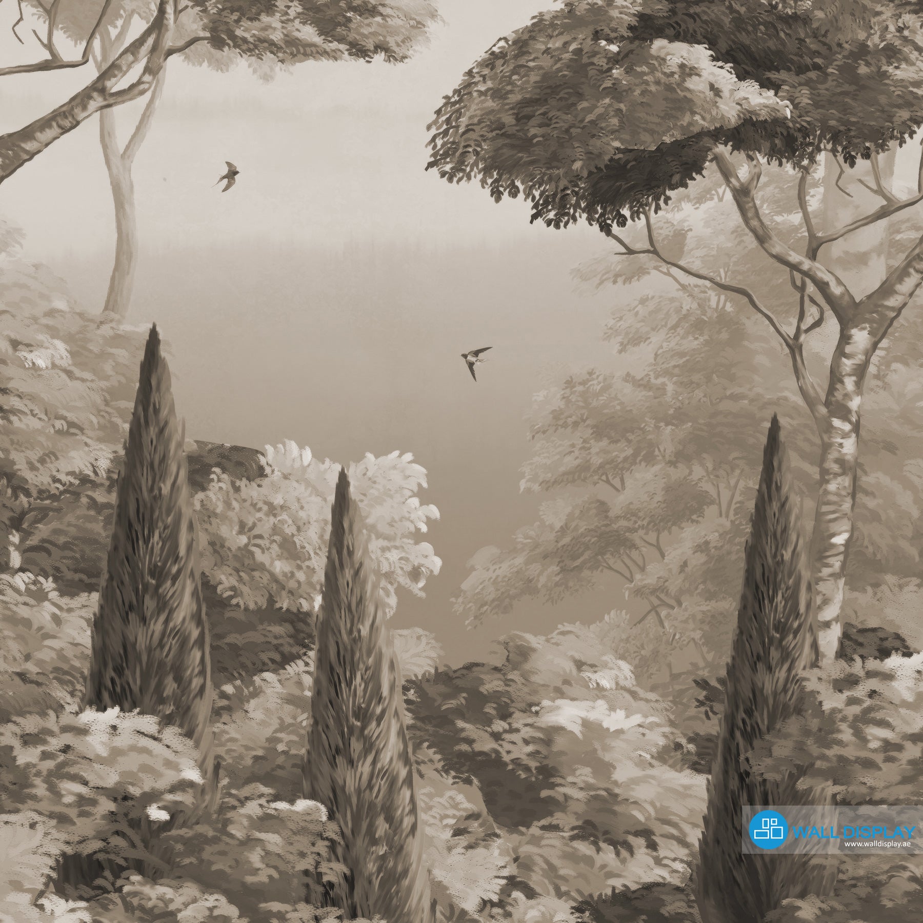 Velvet Forest Wall Mural in Dubai, Abu Dhabi and all UAE