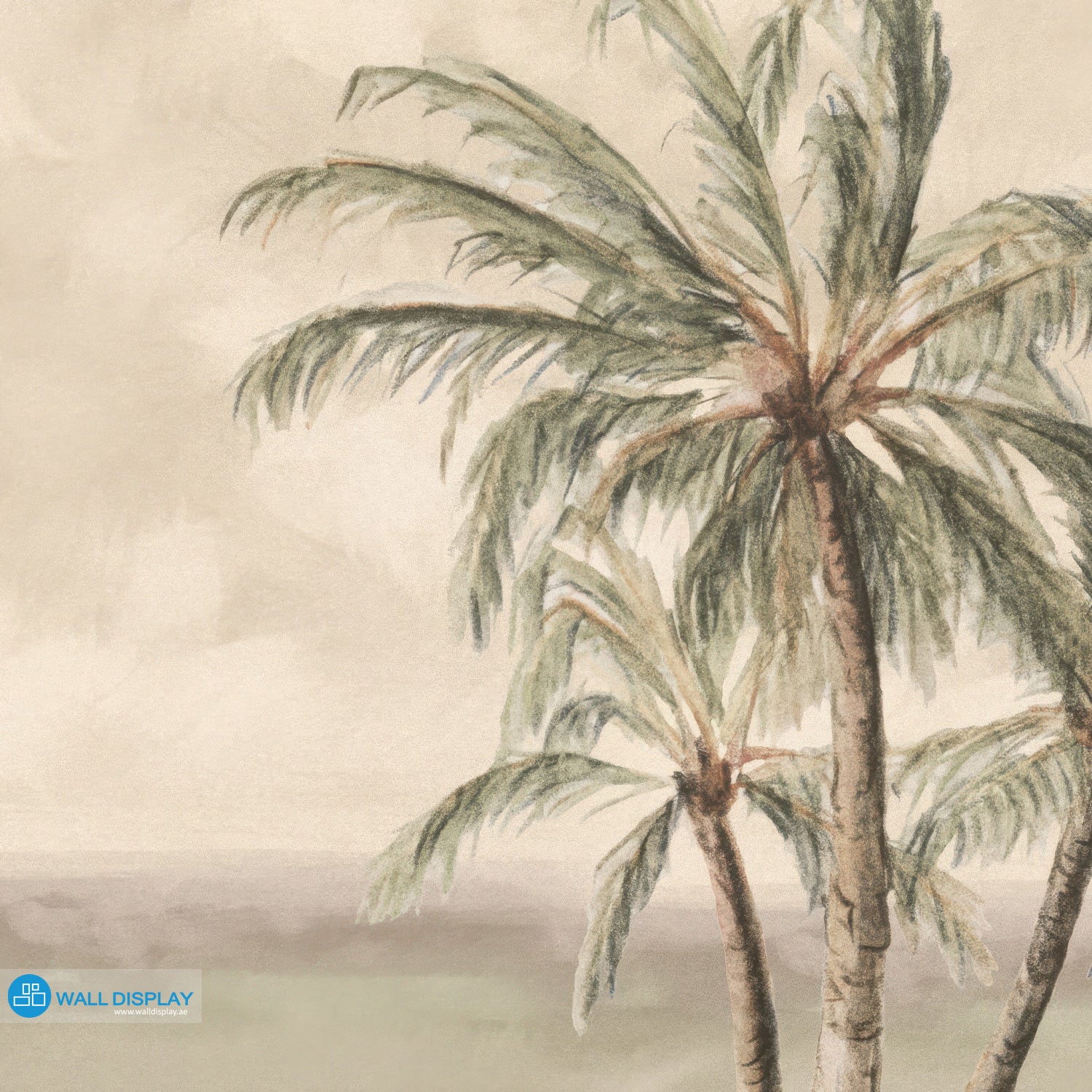 Verdant Riverside Wall Mural in Dubai, Abu dhabi and All UAE