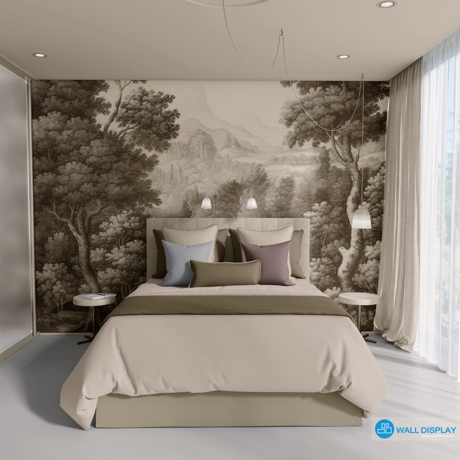 Vintage Realm Wall Mural in Dubai, Abu dhabi and All UAE