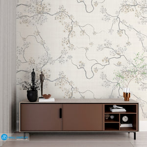 Subtle Spring Floral Wallpaper in Dubai, Abu dhabi and All UAE
