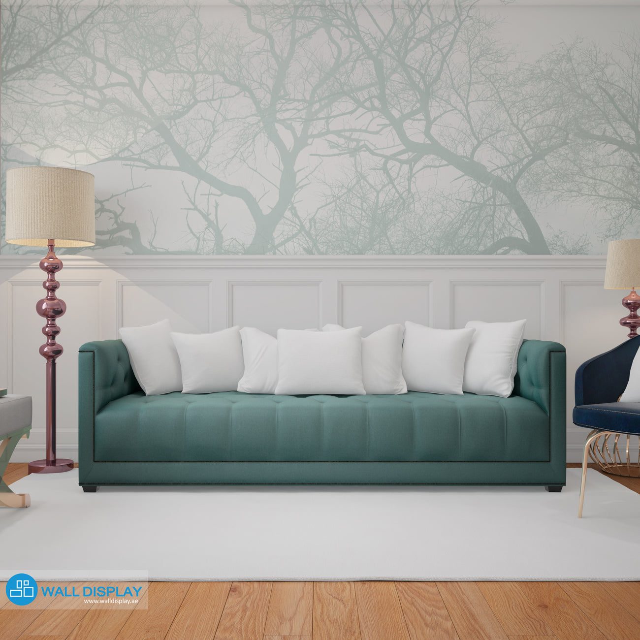 Whispering Trees wall mural in Dubai, Abu Dhabi and all UAE