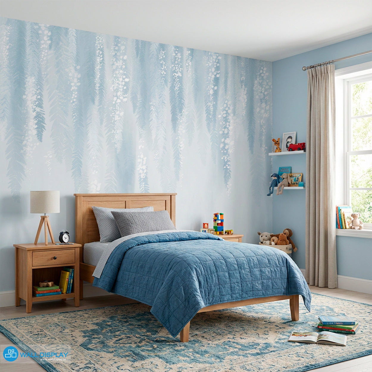 Whispering Ferns Kids room wallpaper Dubai Abu Dhabi UAE