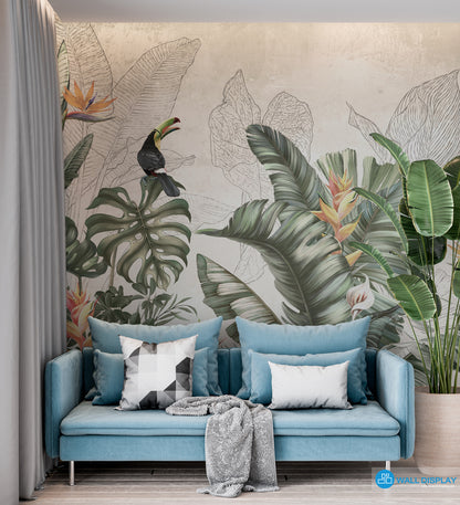 Whispers of the Tropics Wallpaper in Dubai, Abu Dhabi and all UAE
