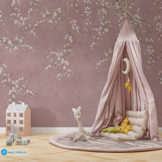 White Cherry Blossom Wallpaper in Dubai, Abu Dhabi and all UAE
