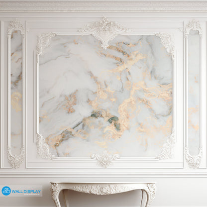 White Gold Marble Wallpaper in Dubai, Abu dhabi and All UAE