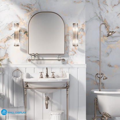 White Gold Marble Wallpaper in Dubai, Abu dhabi and All UAE