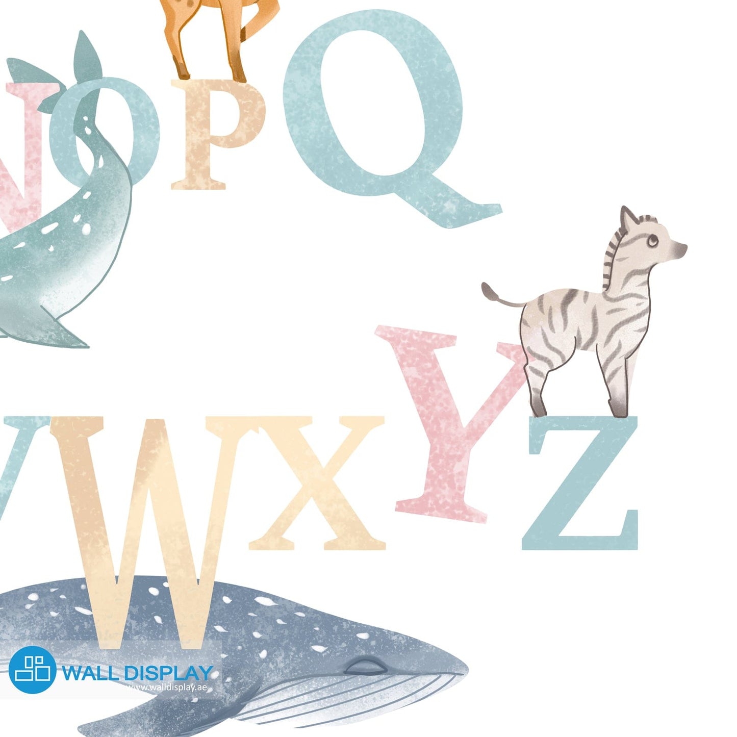 ABC - Kids Wallpaper walldisplay wallpaper-dubai