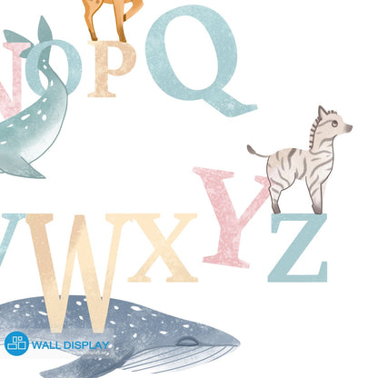 ABC - Kids Wallpaper walldisplay wallpaper-dubai