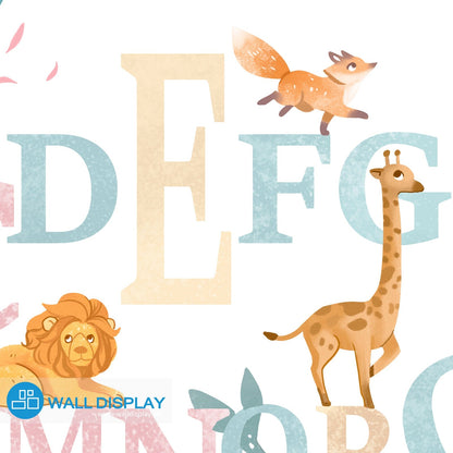 ABC - Kids Wallpaper walldisplay wallpaper-dubai