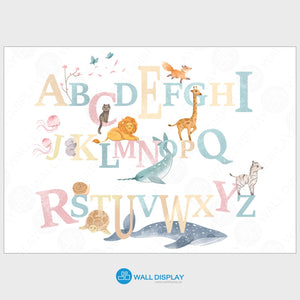 ABC - Kids Wallpaper walldisplay wallpaper-dubai