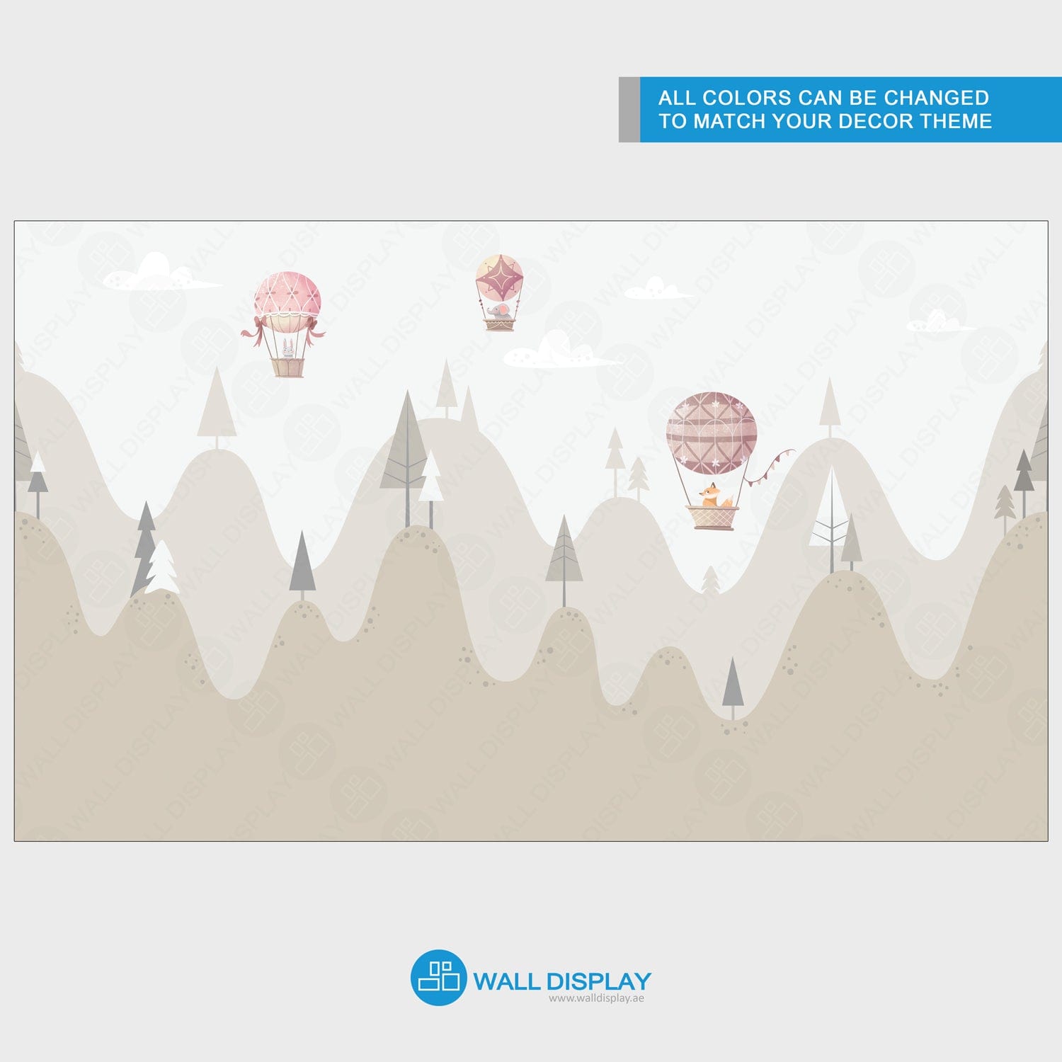 Adventure Peaks - Kids Wallpaper walldisplay wallpaper-dubai