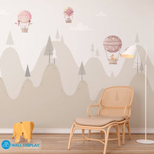Load image into Gallery viewer, Adventure Peaks - Kids Wallpaper walldisplay wallpaper-dubai
