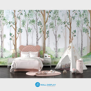 Aspen Forest - Kids Wallpaper walldisplay wallpaper-dubai
