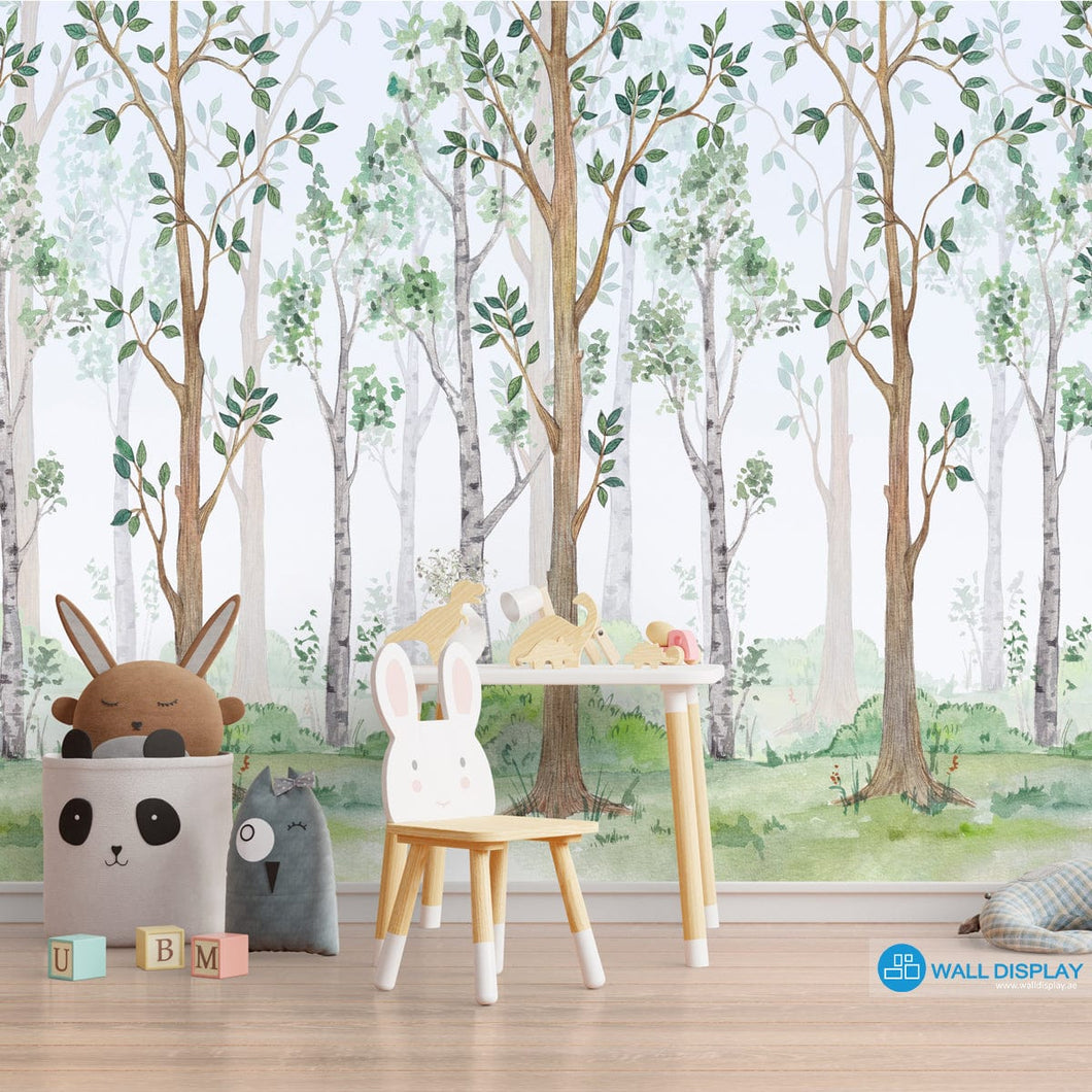 Aspen Forest - Kids Wallpaper walldisplay wallpaper-dubai