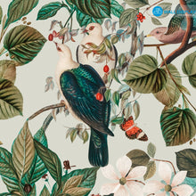 Load image into Gallery viewer, Avian Blossoms Wallpaper walldisplay wallpaper-dubai
