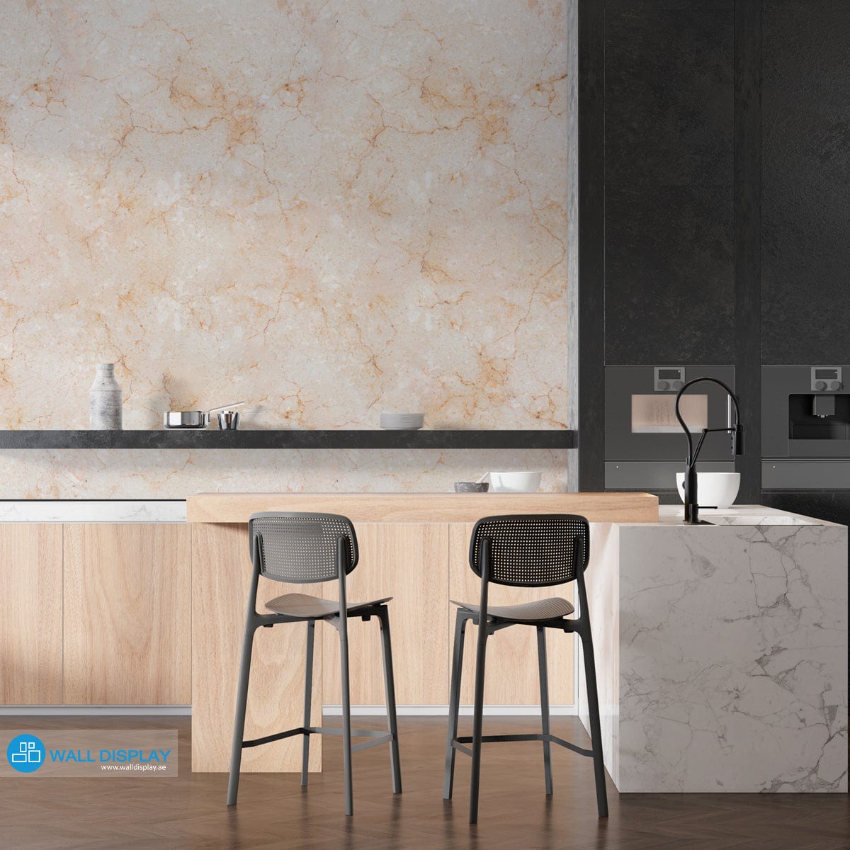 Beige Marble - Wall Mural walldisplay wallpaper-dubai