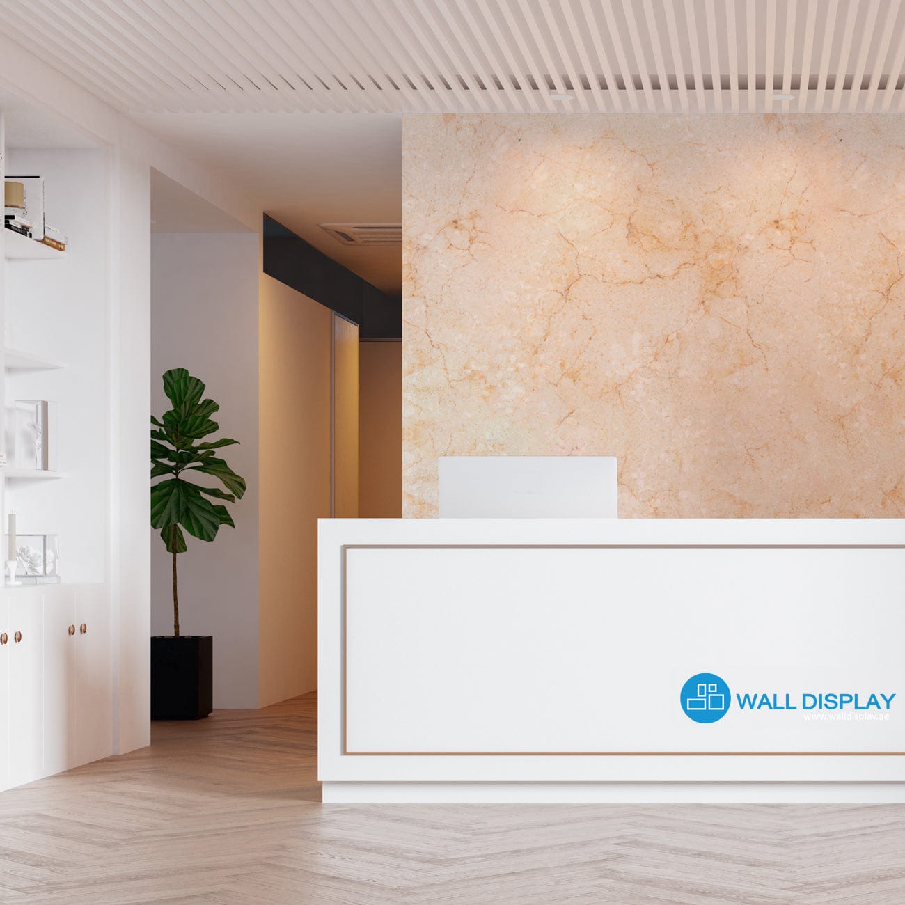 Beige Marble - Wall Mural walldisplay wallpaper-dubai