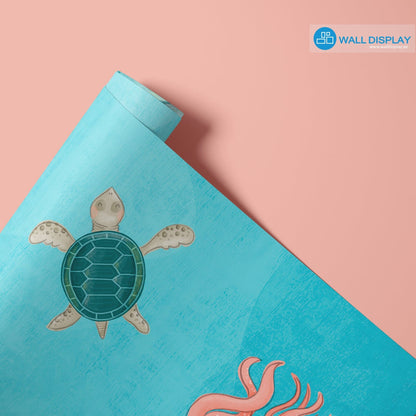 Beneath the Waves - Kids Wallpaper in dubai, Abu Dhabi and all UAE