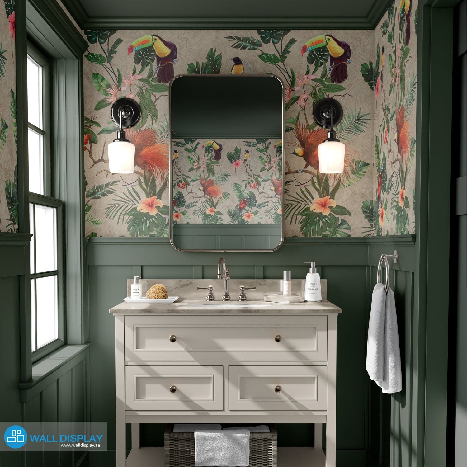 Birds of Paradise - Pattern Wallpaper in dubai, Abu Dhabi and all UAE