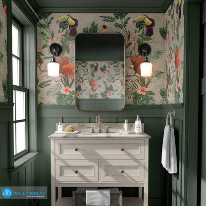 Birds of Paradise - Pattern Wallpaper in dubai, Abu Dhabi and all UAE