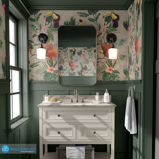 Birds of Paradise - Pattern Wallpaper in dubai, Abu Dhabi and all UAE