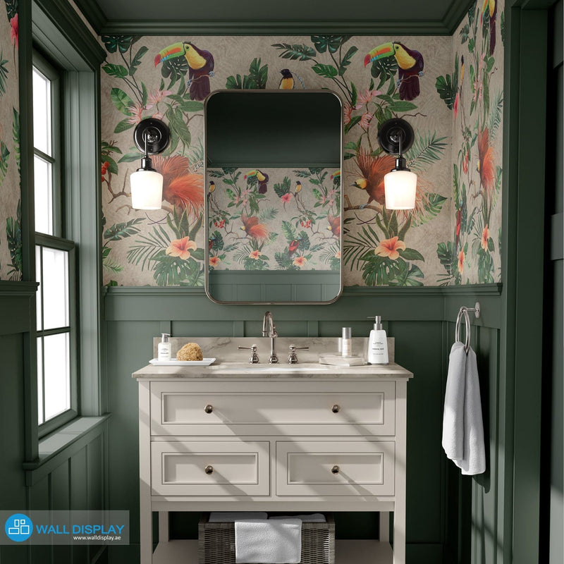 Birds of Paradise - Pattern Wallpaper in dubai, Abu Dhabi and all UAE