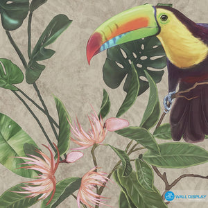 Birds of Paradise - Pattern Wallpaper in dubai, Abu Dhabi and all UAE