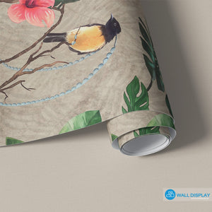 Birds of Paradise - Pattern Wallpaper in dubai, Abu Dhabi and all UAE