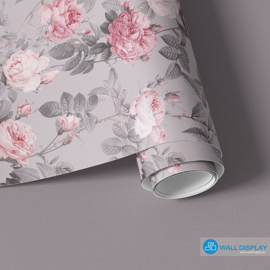 Bloom Powder Room - Floral Wallpaper walldisplay wallpaper-dubai