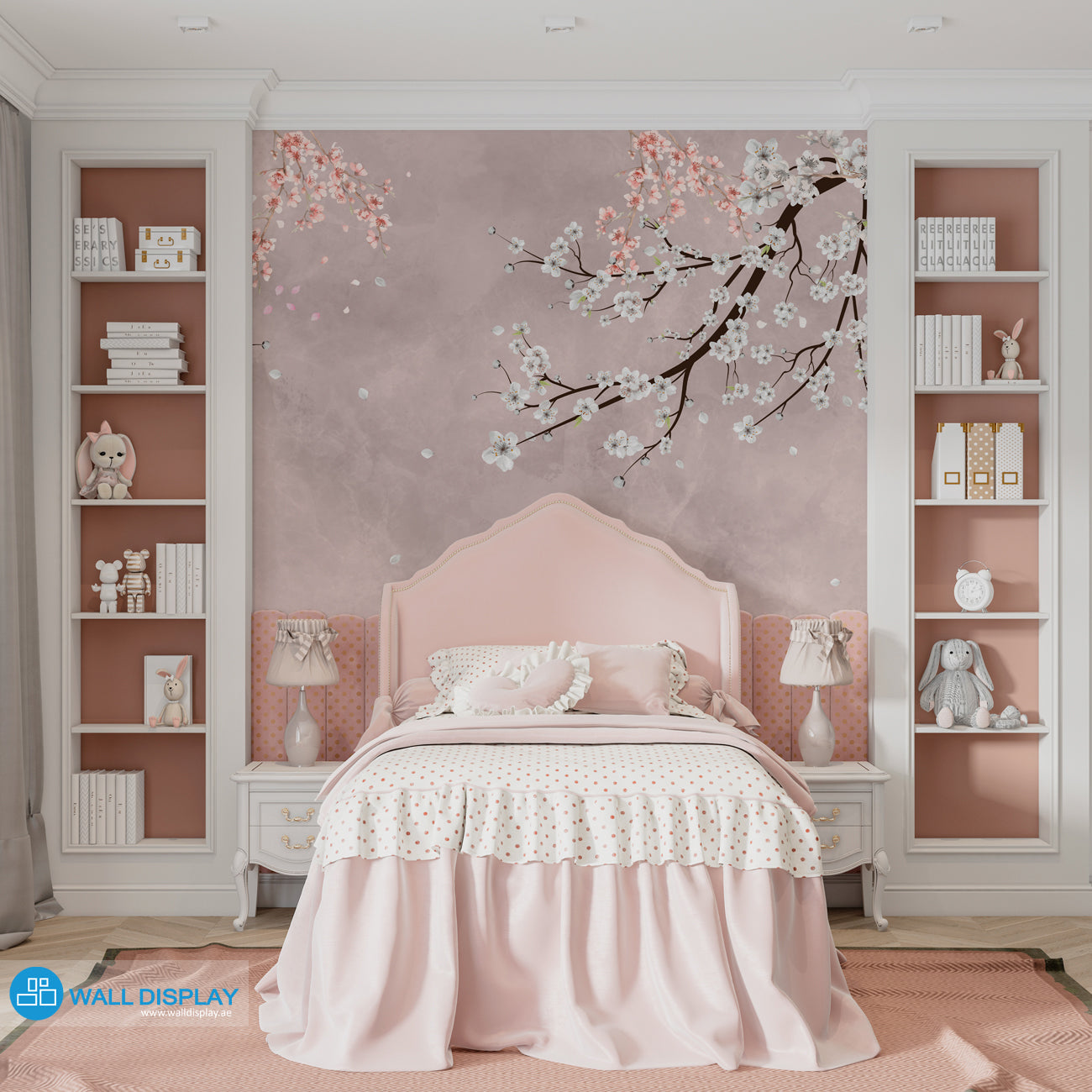 Cherry Blossom wall mural in Dubai, Abu Dhabi and all UAE